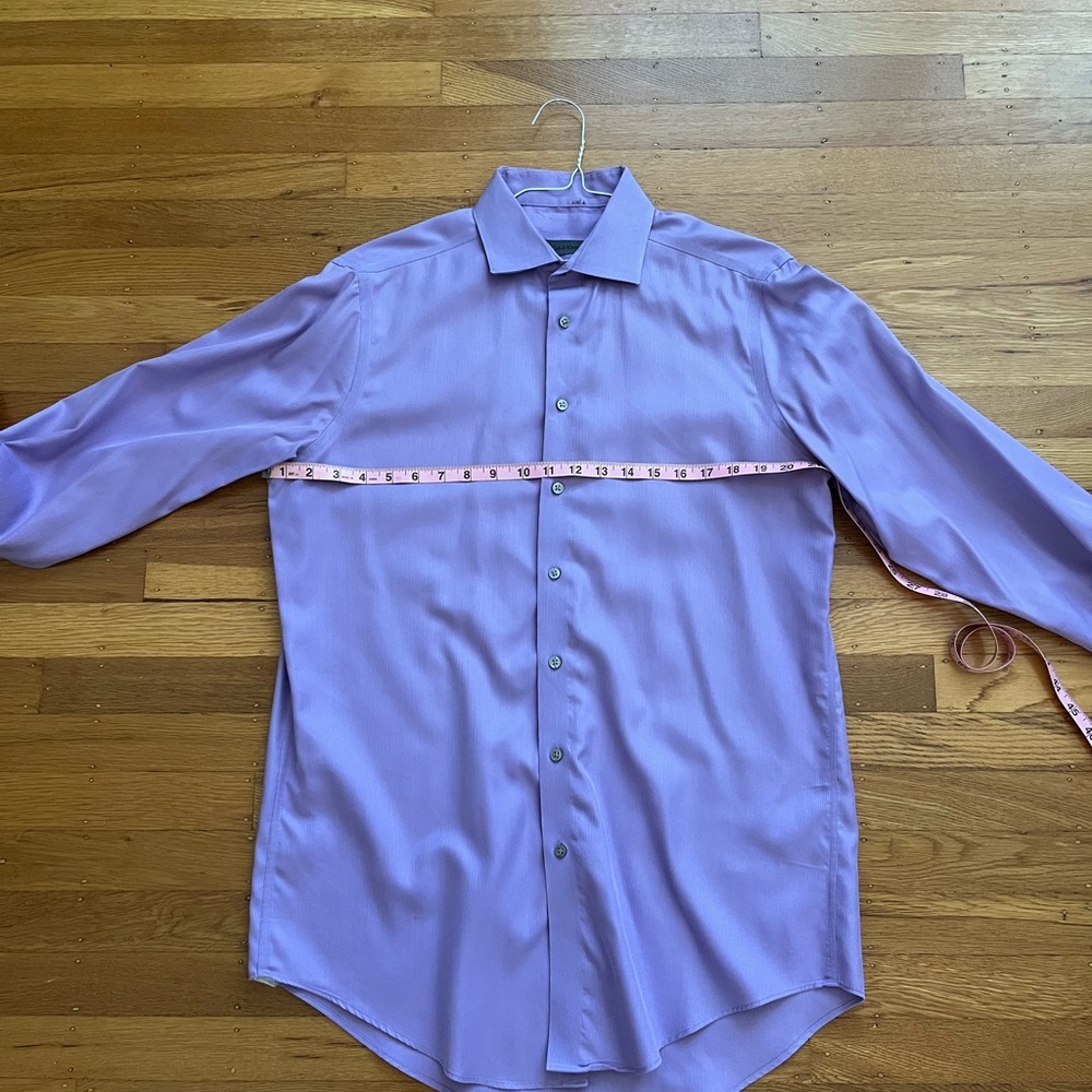 Men’s Calvin Klein dress shirt. Purple. Size 16 neck, 36-37 sleeve. Tall. $15